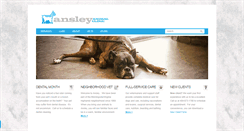 Desktop Screenshot of ansleyanimalclinic.com